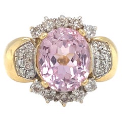 Le Vian 3.0ct Kunzite and Diamond Cocktail Ring in 18k Gold