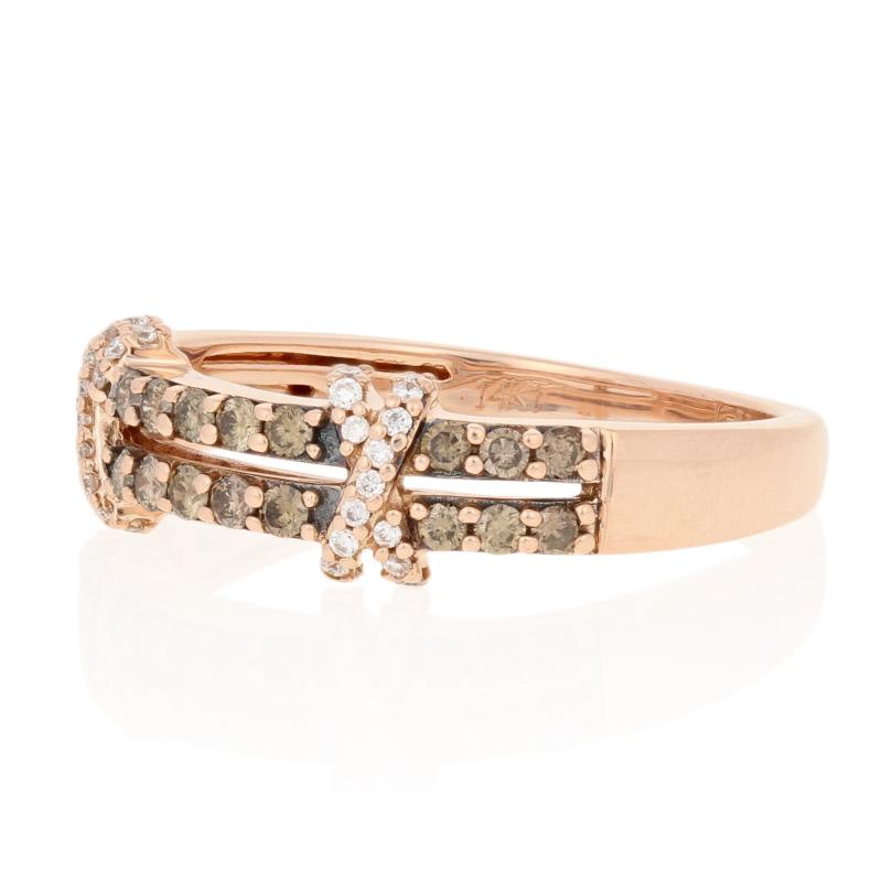 Originally retailing for $2049, this sophisticated designer ring is being offered here for a much more wallet-friendly price! 

This ring is a size 10 3/4, but it can be re-sized up 2 sizes for a $35 fee or down 1 size for a $30 fee. Once a ring is
