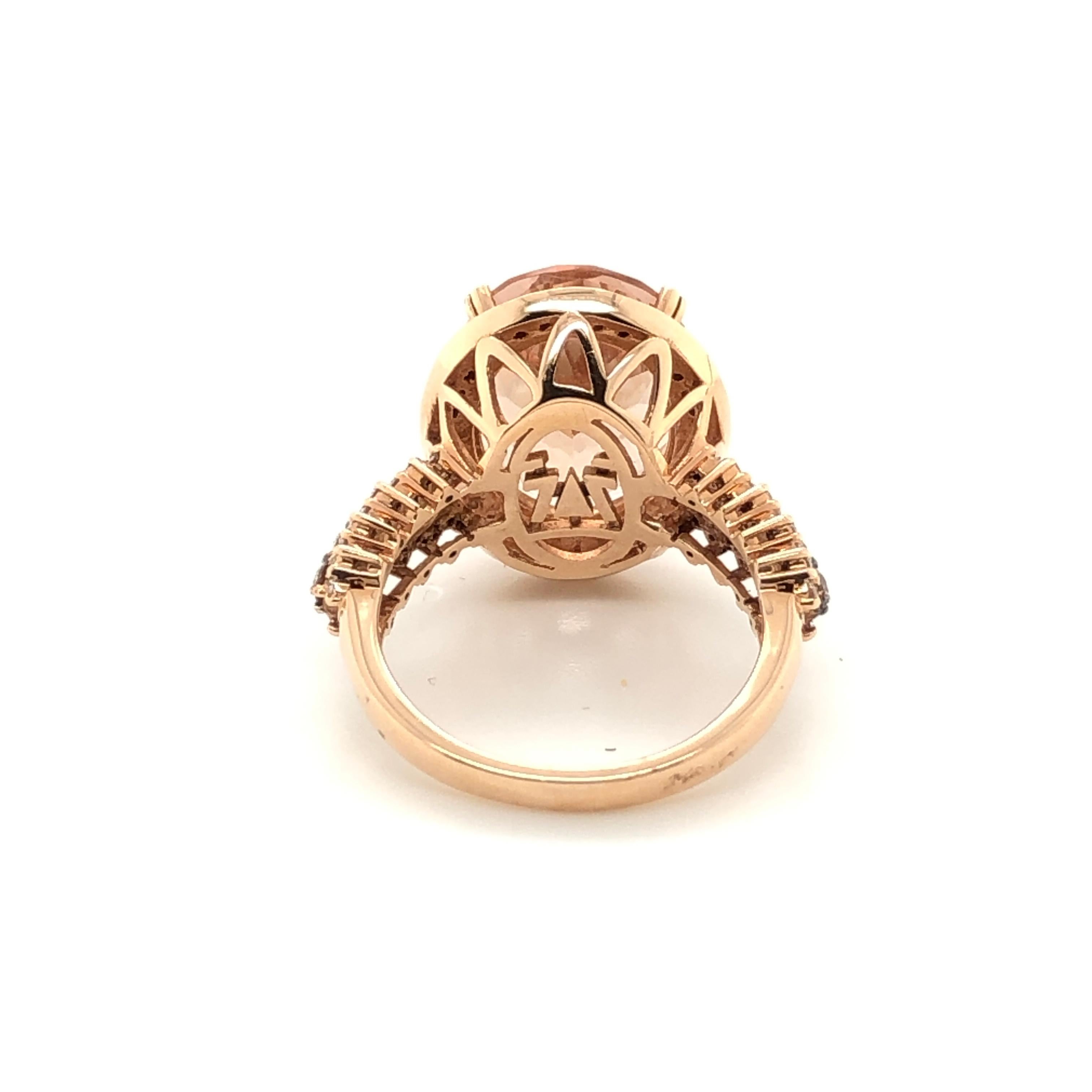 levian morganite ring