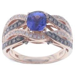 Le Vian Brautring mit Blaubeer-Tansanit-Schoko-Diamanten