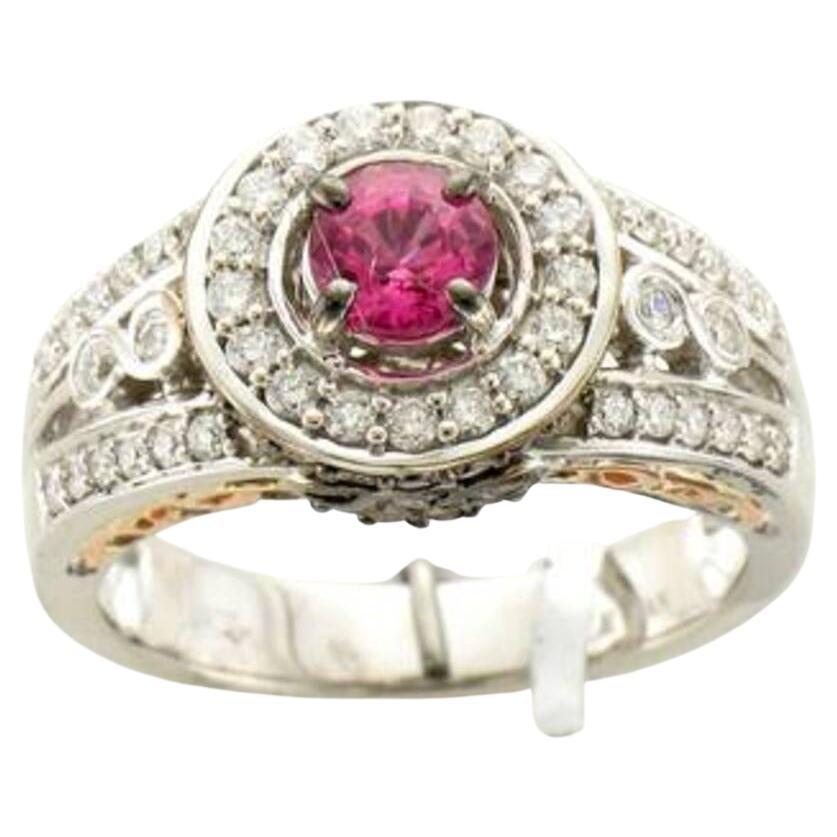 Le Vian Bridal Ring Featuring Purple Sapphire Vanilla Diamonds