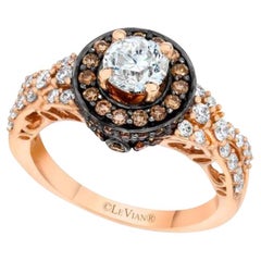 Le Vian Bridal Ring featuring Vanilla Diamonds , Chocolate Diamonds set 