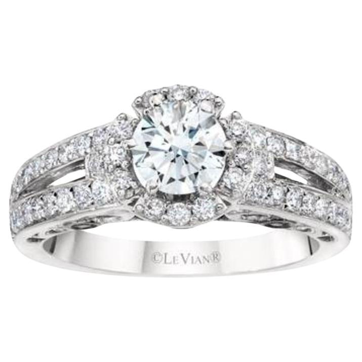 Le Vian Bridal Ring Featuring Vanilla Diamonds, Chocolate Diamonds Set in 14