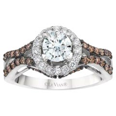 Le Vian Bridal Ring Featuring Vanilla Diamonds, Chocolate Diamonds Set