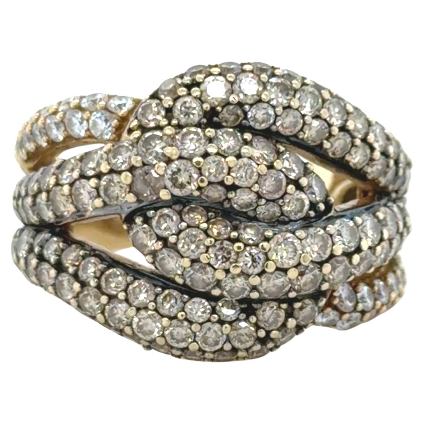 Le Vian, Champagne Diamond and Diamond Ring