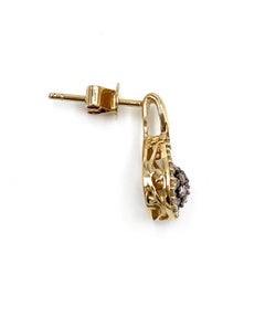 Le Vian Chocolate Diamond Earrings in 14K Yellow Gold
