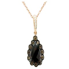 Le Vian Chocolatier Pendant featuring Raspberry Rhodolite Chocolate Diamonds