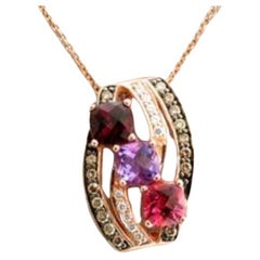 Le Vian Chocolatier Pendant Featuring Raspberry Rhodolite