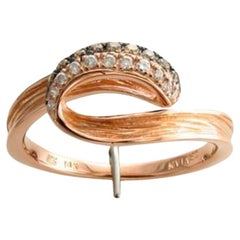 Le Vian Chocolatier Ring Featuring 1/10 Cts. Chocolate Diamonds, 1/15 Cts.