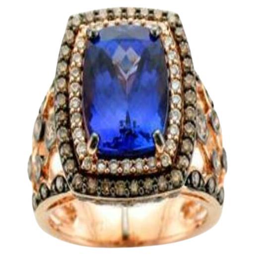 Le Vian Chocolatier Ring Featuring 3 5/8 Cts, Blueberry Tanzanite, 3/4 Cts For Sale