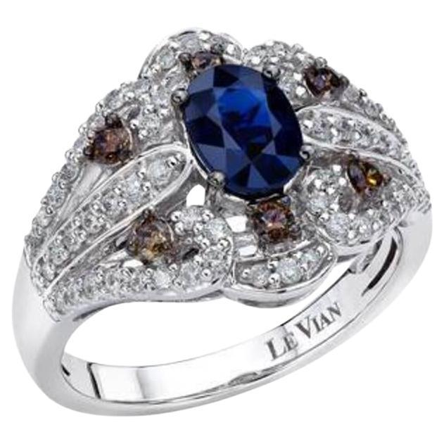 Le Vian Chocolatier Ring Featuring Cornflower Sapphire Chocolate