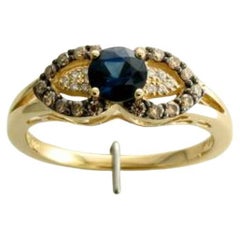 Le Vian Chocolatier Ring Featuring Blueberry Sapphire Chocolate Diamonds