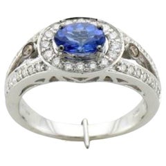 Le Vian Chocolatier Ring mit blauem Beeren-Tansanit und schokoladenbraunen Diamanten