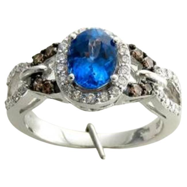 Le Vian Chocolatier Ring Featuring Blueberry Tanzanite Chocolate Diamonds For Sale