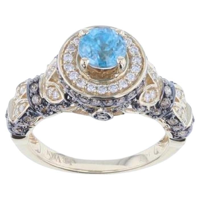 Le Vian Chocolatier Ring Featuring Blueberry Zircon Chocolate Diamonds