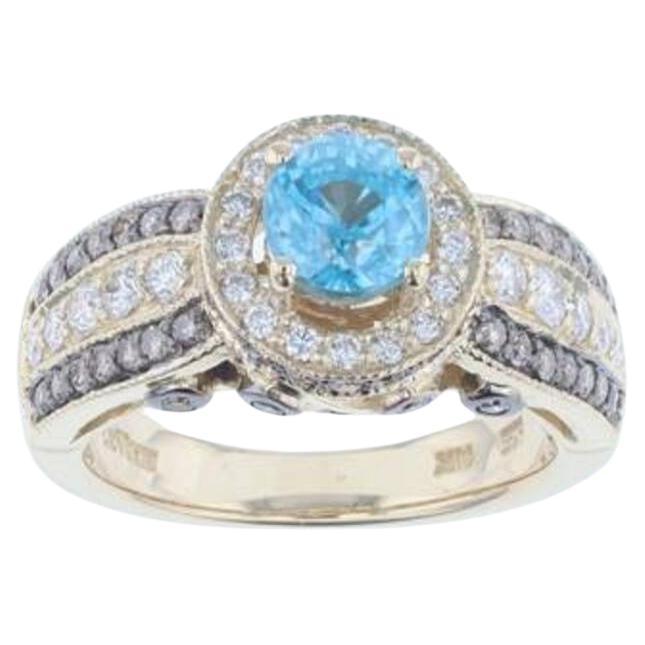 Le Vian Chocolatier Ring Featuring Blueberry Zircon Vanilla Diamonds