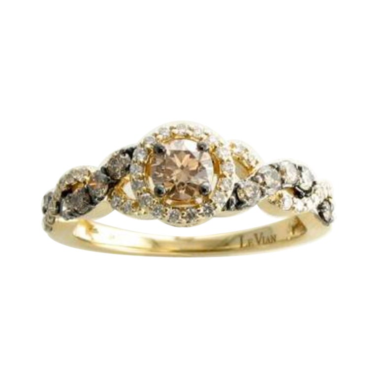 Le Vian Chocolatier Bague avec diamants chocolat