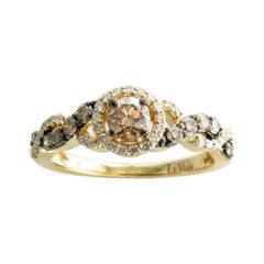 Le Vian Bague Chocolatier ornée de diamants couleur chocolat