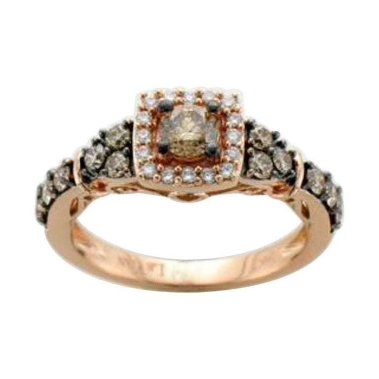Chocolatier-Ring mit schokoladenfarbenen Diamanten von Le Vian