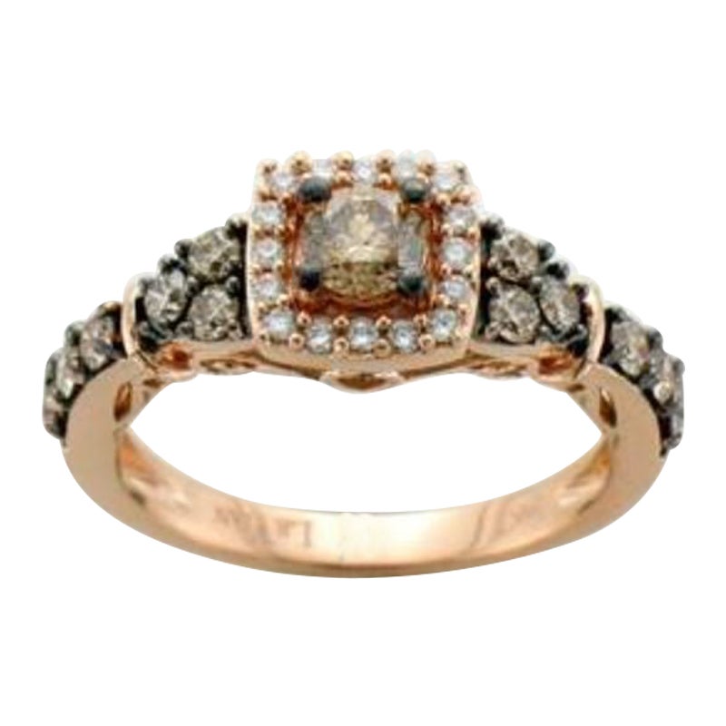 Chocolatier-Ring mit schokoladenfarbenen Diamanten von Le Vian