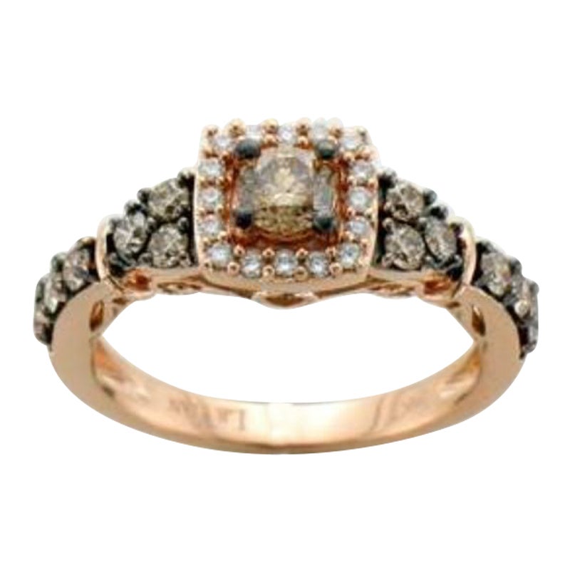 Chocolatier-Ring mit schokoladenfarbenen Diamanten von Le Vian im Angebot