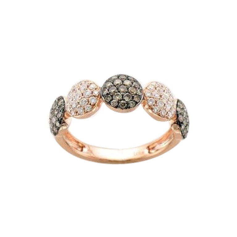 Le Vian Bague Chocolatier ornée de diamants couleur chocolat en vente
