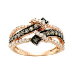 Le Vian Chocolatier Ring mit schokoladenbraunen Diamanten und Vanilla-Diamanten
