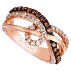 Le Vian Chocolatier Ring Featuring Chocolate Diamonds, Vanilla Diamonds Set