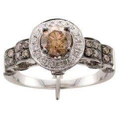 Le Vian Chocolatier Ring mit schokoladenbraunen Diamanten und Vanilla-Diamanten besetzt