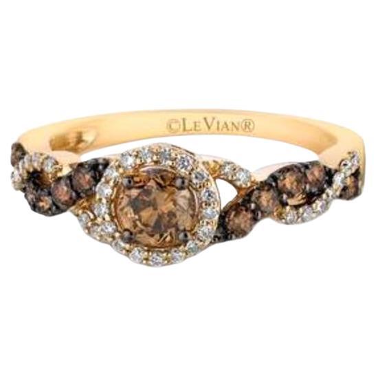 Le Vian Chocolatier Ring featuring Chocolate Diamonds , Vanilla Diamonds set 