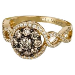 Le Vian Chocolatier Ring Featuring Chocolate Diamonds, Vanilla Diamonds Set