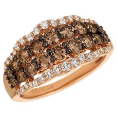 Le Vian Chocolatier Ring featuring Chocolate Diamonds, Vanilla Diamonds set 
