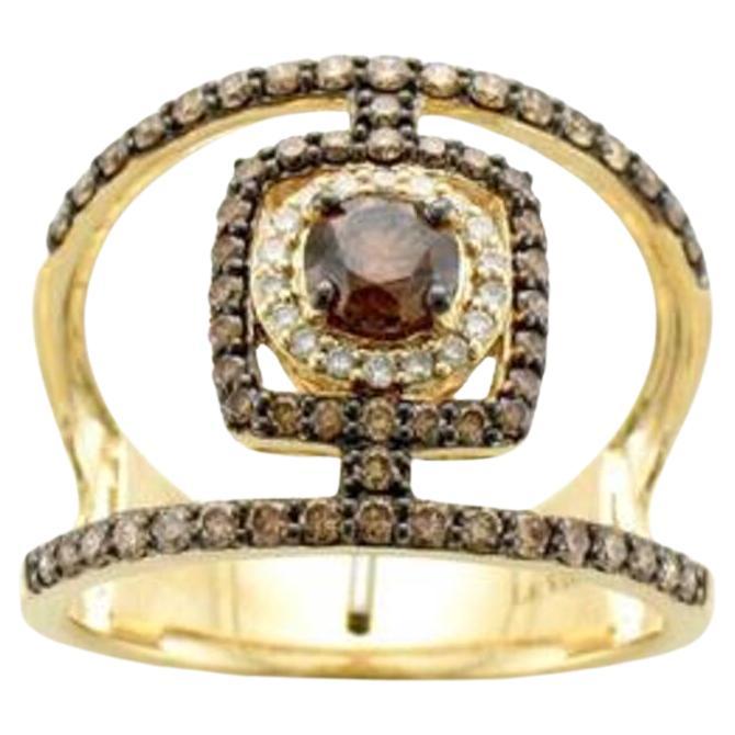 Le Vian Chocolatier Ring featuring Chocolate Diamonds, Vanilla Diamonds set