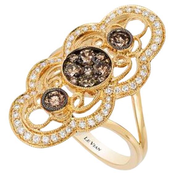 Le Vian Chocolatier Ring Featuring Chocolate Diamonds, Vanilla Diamonds Set