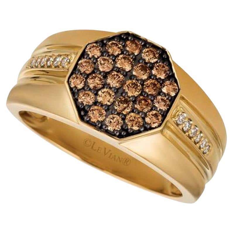 Ring Feat Le Vian Chocolatier Ring Featuring Chocolate Diamonds, Vanilla Diamonds ...