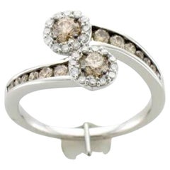 Le Vian Chocolatier Ring featuring Chocolate Diamonds , Vanilla Diamonds set