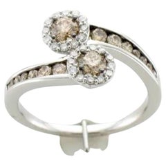 Le Vian Chocolatier Ring featuring Chocolate Diamonds , Vanilla Diamonds set 