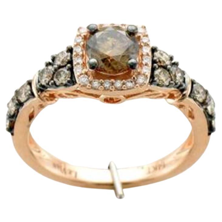 Le Vian Chocolatier Ring mit schokoladenbraunen Diamanten und Vanilla-Diamanten besetzt 