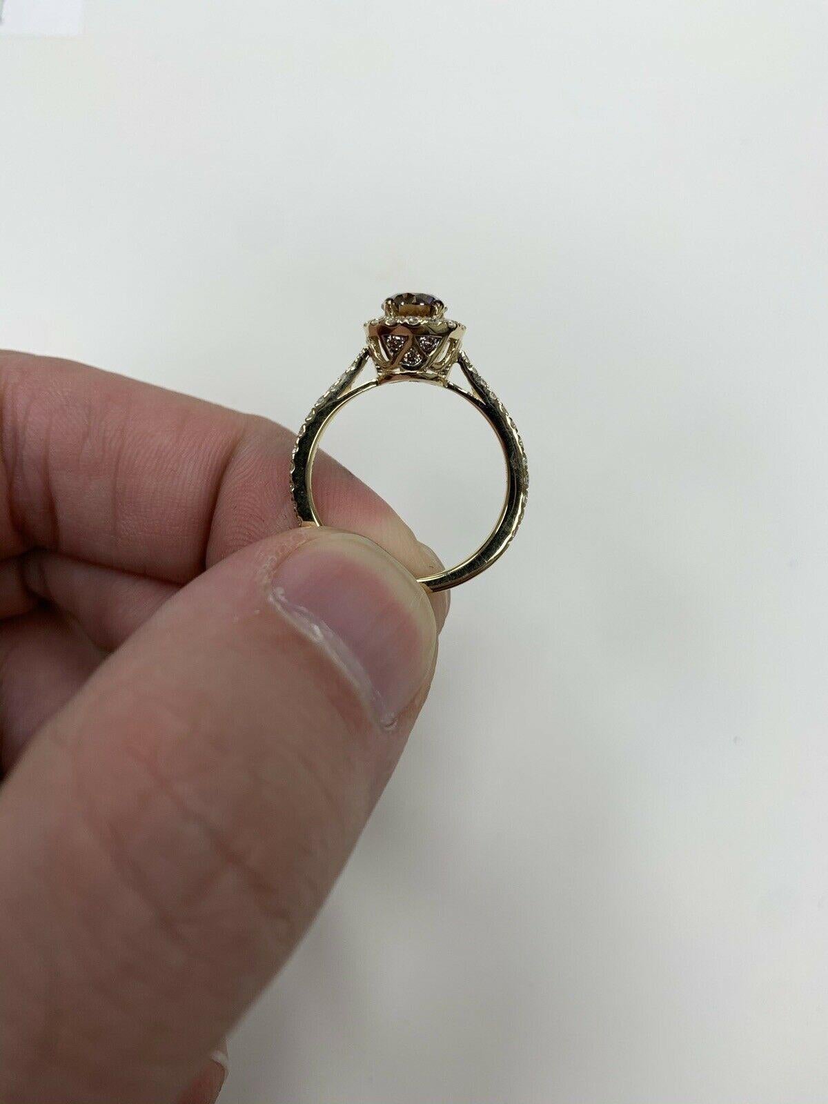 Le Vian Chocolatier Ring Featuring Chocolate Diamonds, Vanilla Diamonds Set in In New Condition For Sale In Great Neck, NY
