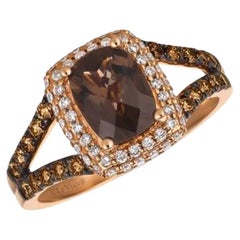 Le Vian Chocolatier Ring featuring Chocolate Quartz Chocolate Diamonds