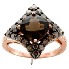 Le Vian Chocolatier Ring Featuring Chocolate Quartz Chocolate Diamonds