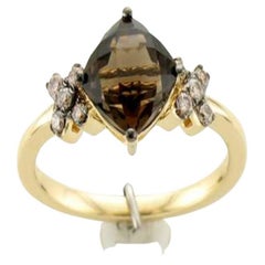 Le Vian Chocolatier Ring Featuring Chocolate Quartz Chocolate Diamonds