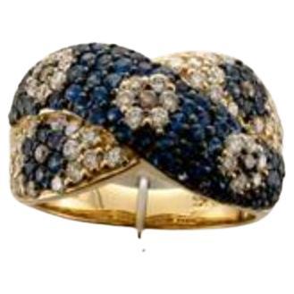 Le Vian Chocolatier Ring featuring Cornflower Sapphire Vanilla Diamonds