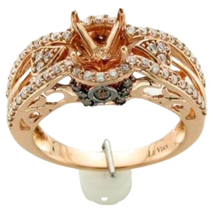 Le Vian Chocolatier Ring mit ausgefallenen Saphir- Vanilla-Diamanten, Schokoladen