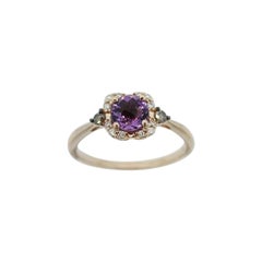 Le Vian Chocolatier Ring Featuring Grape Amethyst Chocolate Diamonds