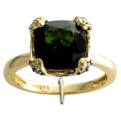 Le Vian Chocolatier Ring mit grünem Turmalin und schokoladenbraunen Diamanten für Jäger