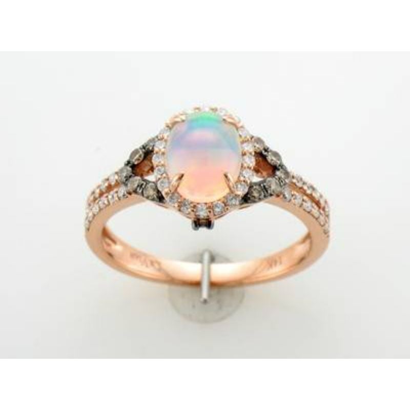 Le Vian Chocolatier Ring featuring Neopolitan Opal Chocolate Diamonds