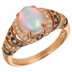Le Vian Chocolatier Ring Featuring Neopolitan Opal Chocolate Diamonds