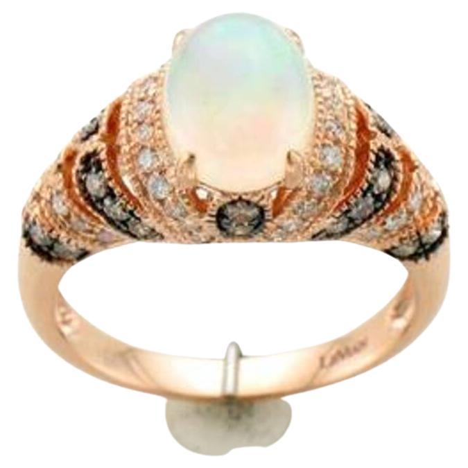 Le Vian Chocolatier Ring Featuring Neopolitan Opal Chocolate Diamonds For Sale