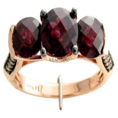 Le Vian Chocolatier Ring Featuring Raspberry Rhodolite Chocolate Diamonds